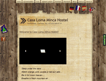 Tablet Screenshot of casalomaminca.com
